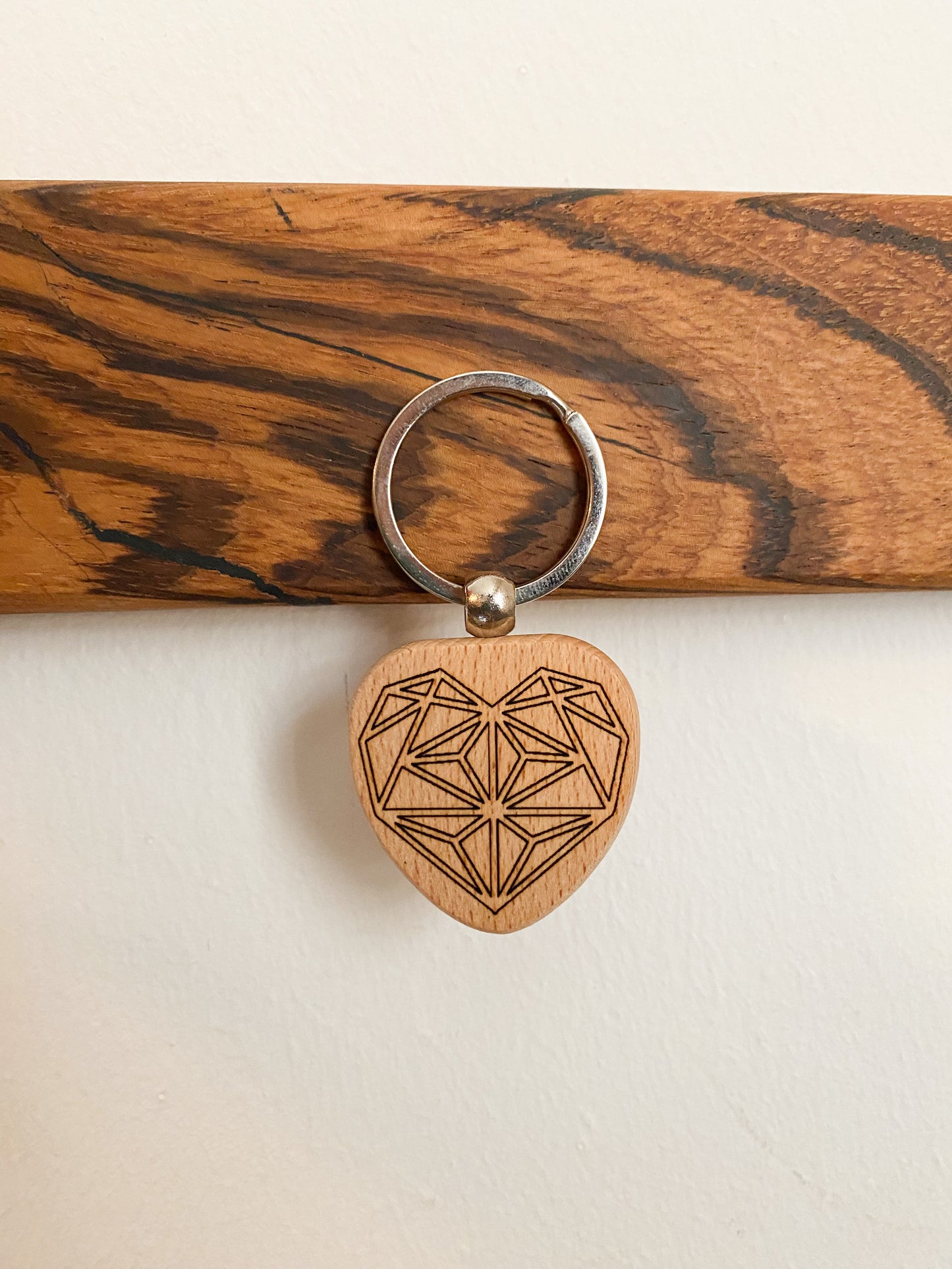 Personalisierbarer Schlüsselanhänger mit Lasergravur