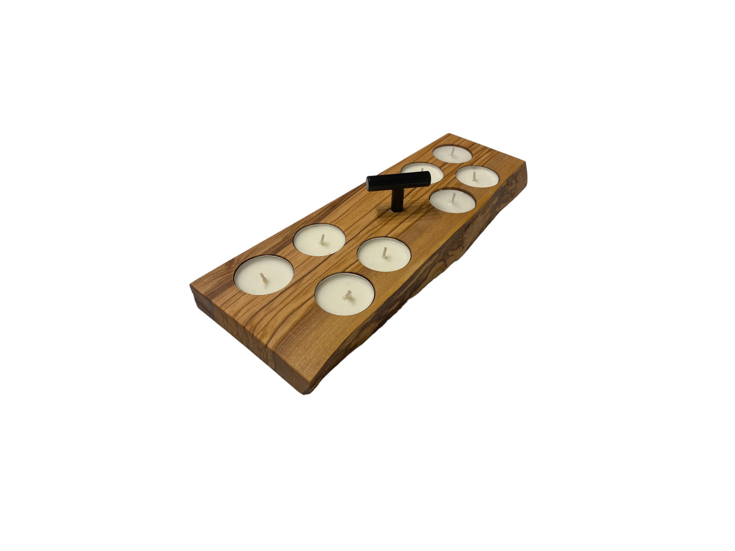 Kerzenhalter Holz Teelichthalter Olive | Kerzenständer Laterne Windlicht | Teelichter Geschenk Frau | Teelicht Deko | Kerzen Geschenkeset