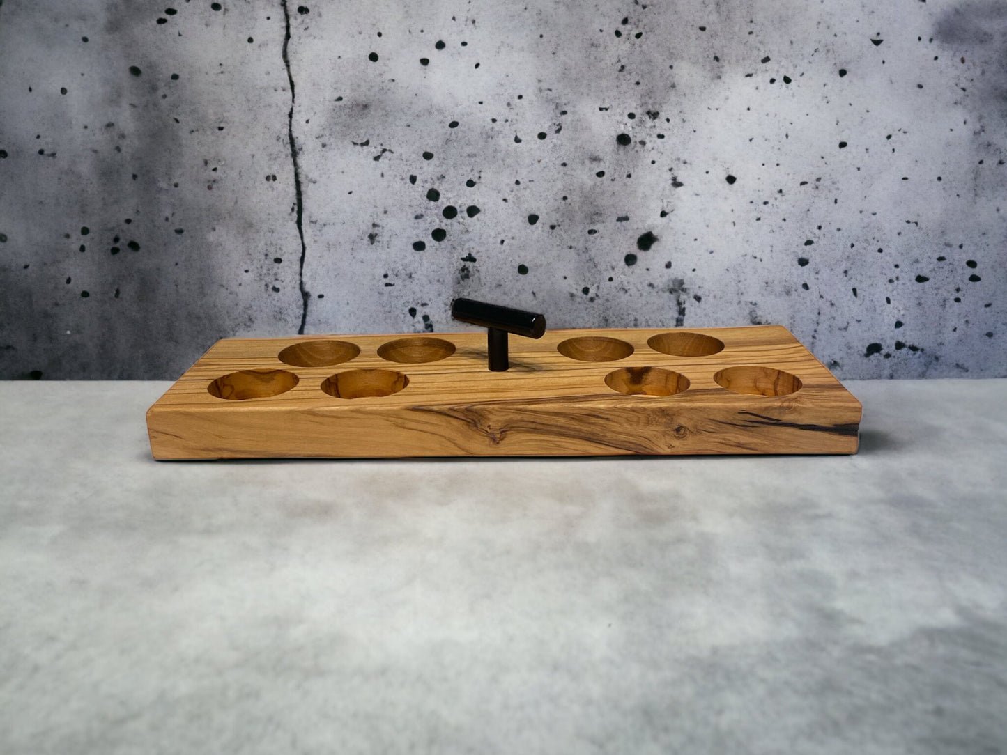 Kerzenhalter Holz Teelichthalter Olive | Kerzenständer Laterne Windlicht | Teelichter Geschenk Frau | Teelicht Deko | Kerzen Geschenkeset