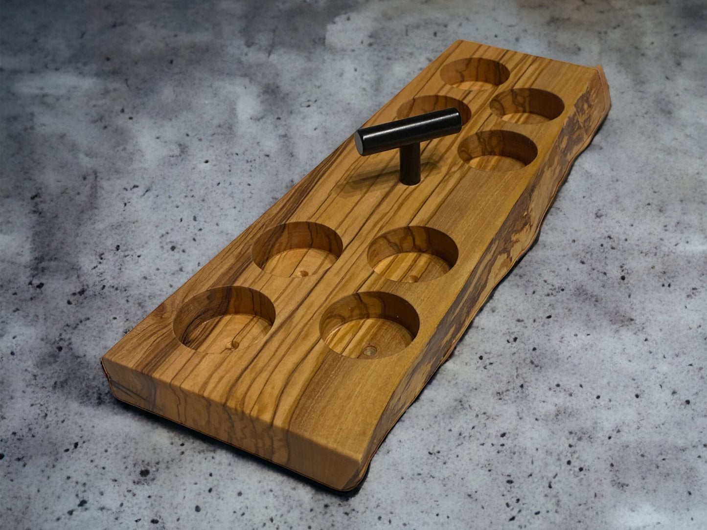 Kerzenhalter Holz Teelichthalter Olive | Kerzenständer Laterne Windlicht | Teelichter Geschenk Frau | Teelicht Deko | Kerzen Geschenkeset