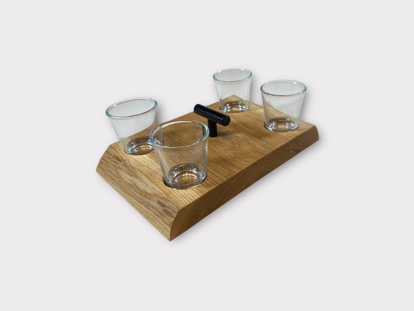 Eichenholz Schnapsbrett Shotgläser Baumkante Shotglass Bar Männergeschenk Schnapsregal Eiche Schnapsglasbrett Schnapsbar Holz Bar Geschenk