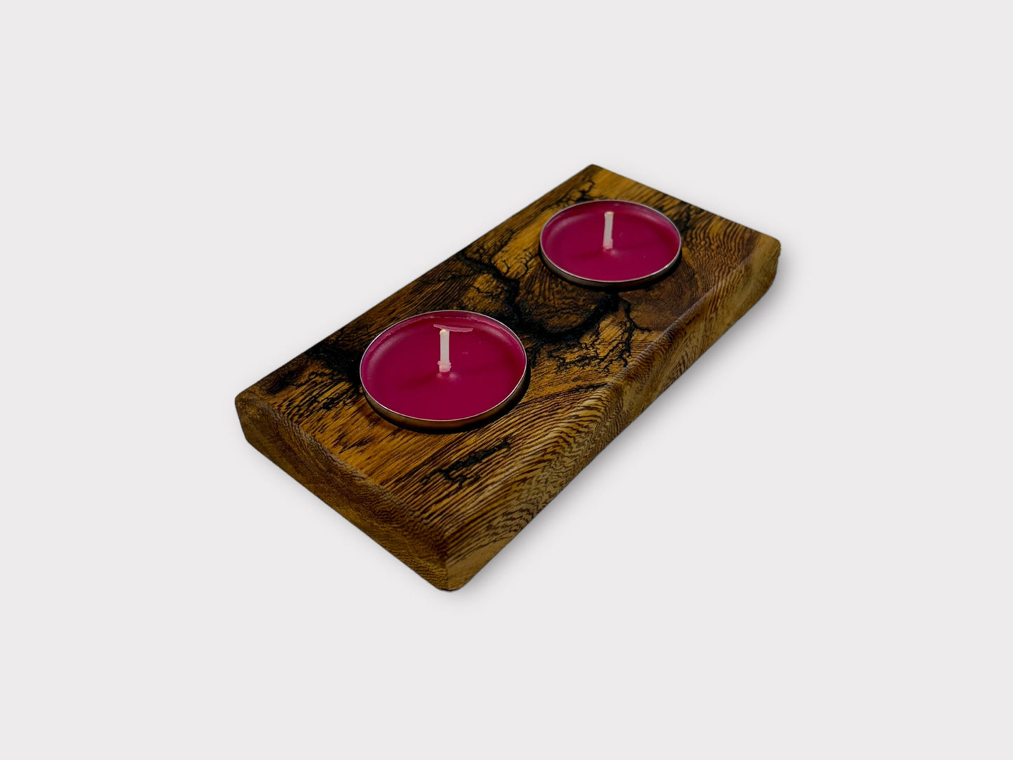 Kerzenständer Kerzenhalter Holz Lichtenbergfiguren Kerzenständer Sennaholz Windlicht Teelichter Geschenk Teelicht Deko Kerzen Teelichthalter