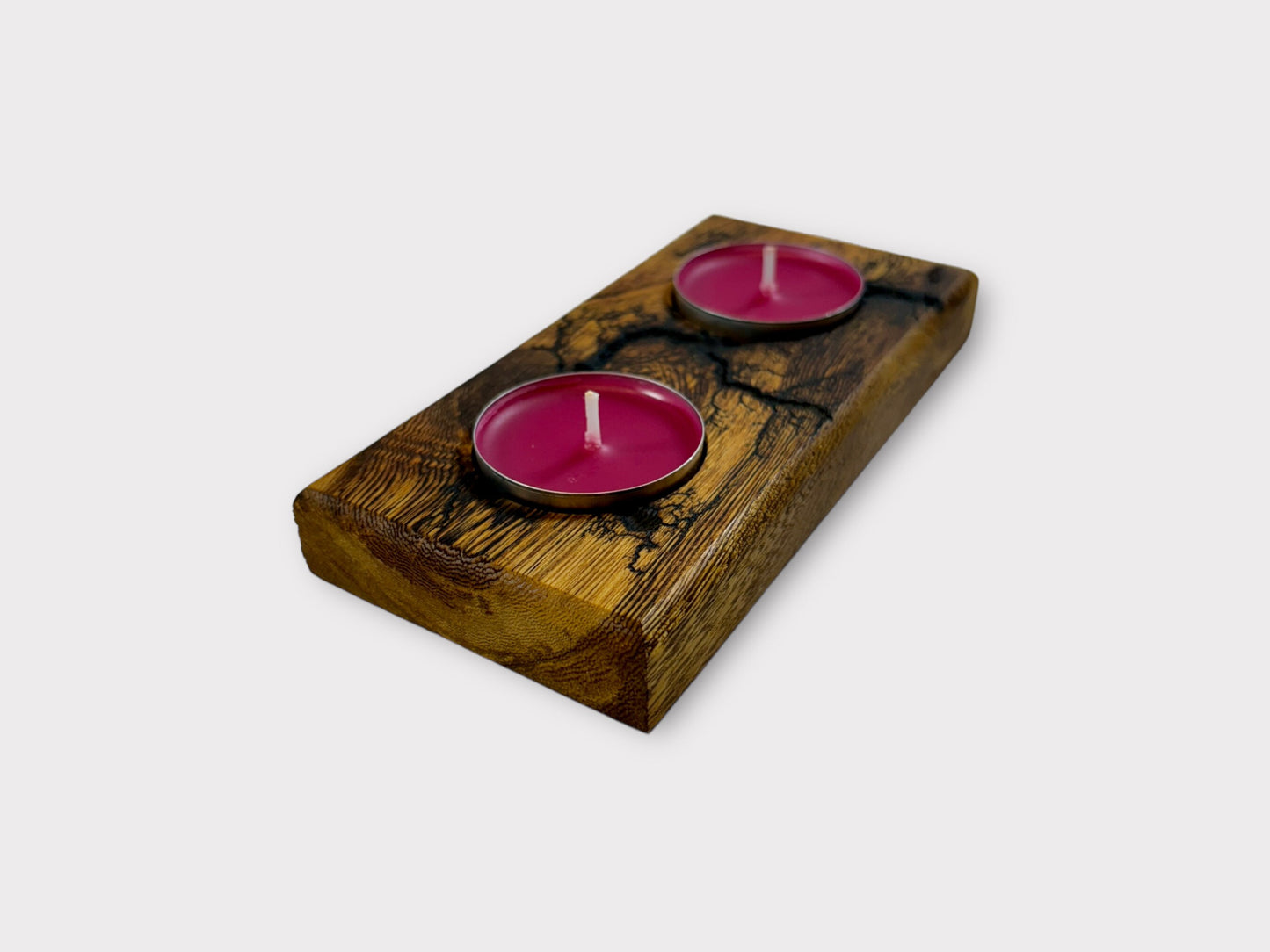 Kerzenständer Kerzenhalter Holz Lichtenbergfiguren Kerzenständer Sennaholz Windlicht Teelichter Geschenk Teelicht Deko Kerzen Teelichthalter