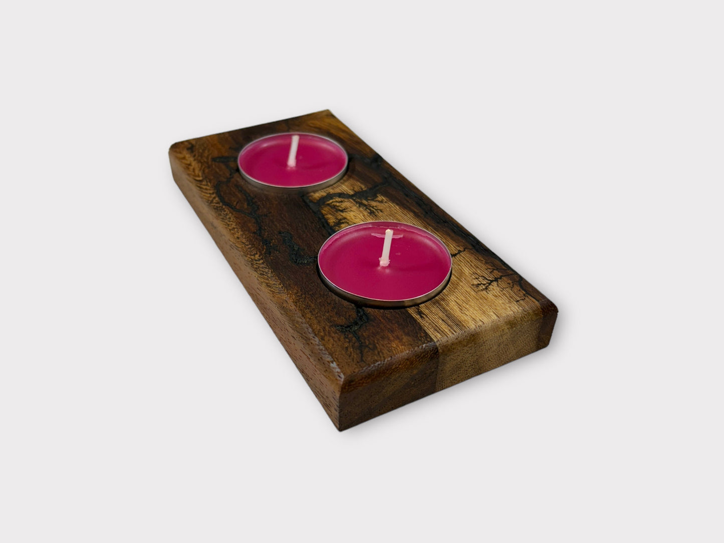 Kerzenständer Kerzenhalter Holz Lichtenbergfiguren Kerzenständer Sennaholz Windlicht Teelichter Geschenk Teelicht Deko Kerzen Teelichthalter