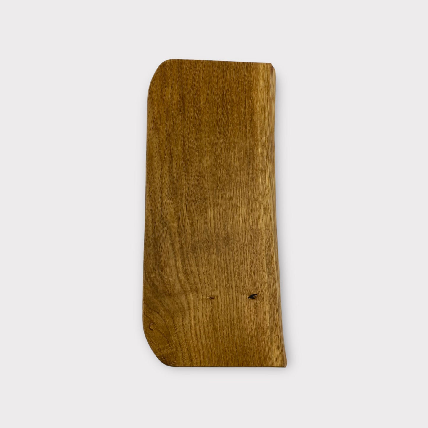 Set aus Zwei Handgefertigten Eichenholz Schneidebrettern – Robust und Stilvoll, Perfekt für Küche und Servieren Massiv Holz